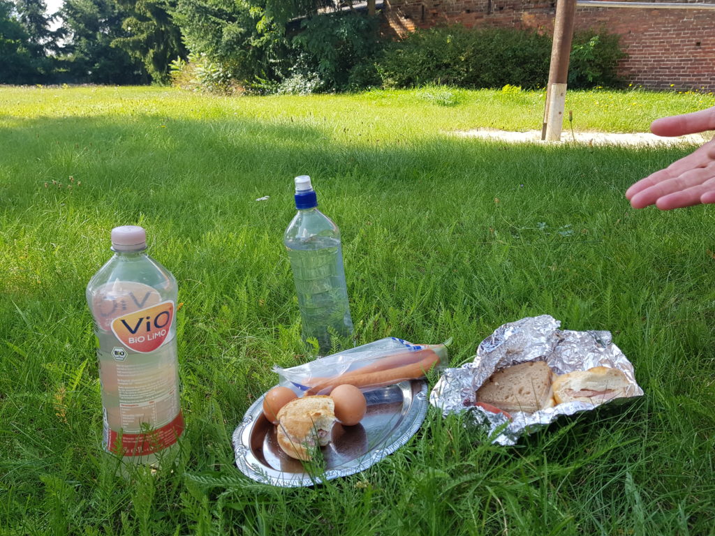 Es ist angerichtet (auf silbernem Tablett, das wir im Wald fanden)